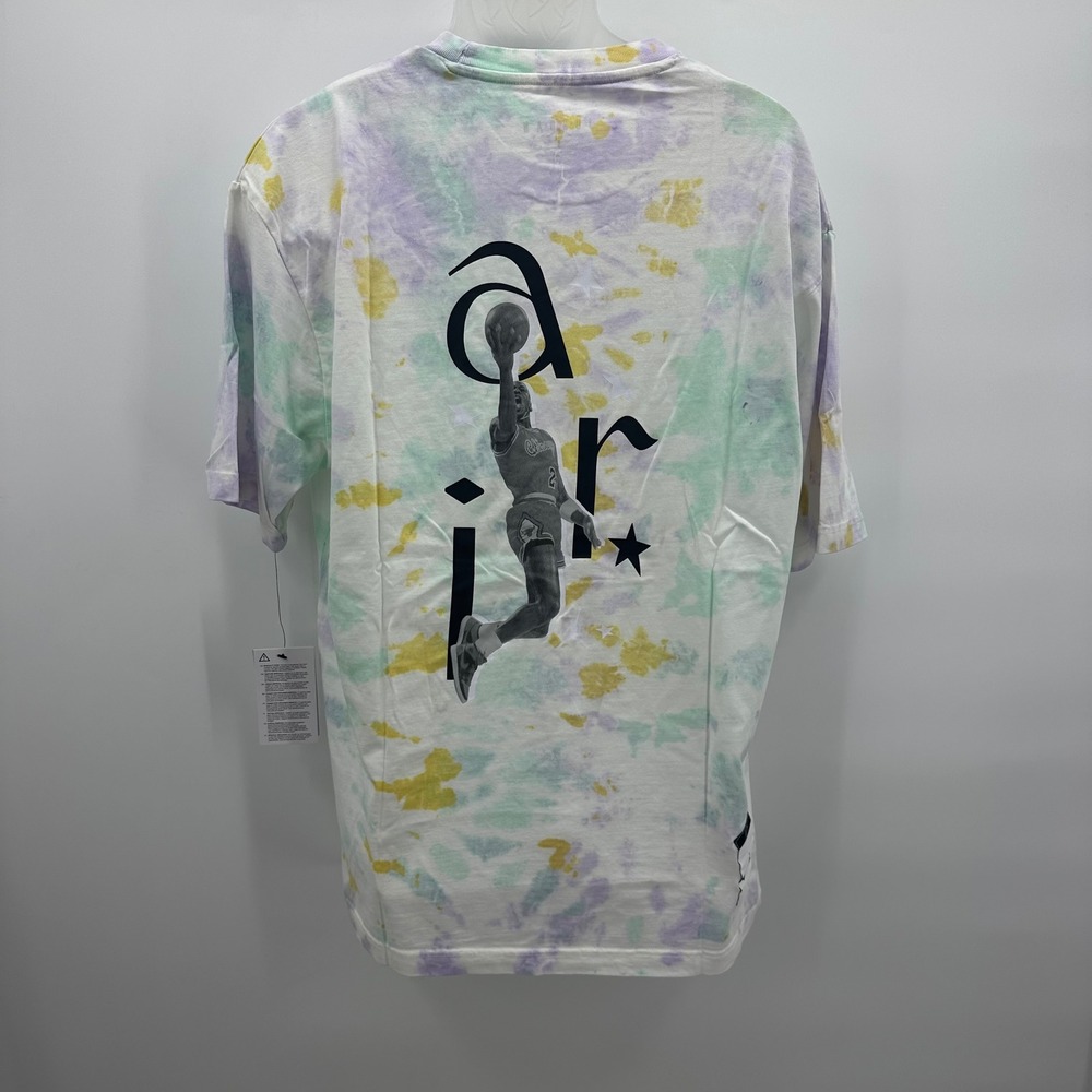 Air Jordan Men's Sport DNA '85 Retro 1 Tie Dye T-Shirt Sz LARGE RETAIL $50